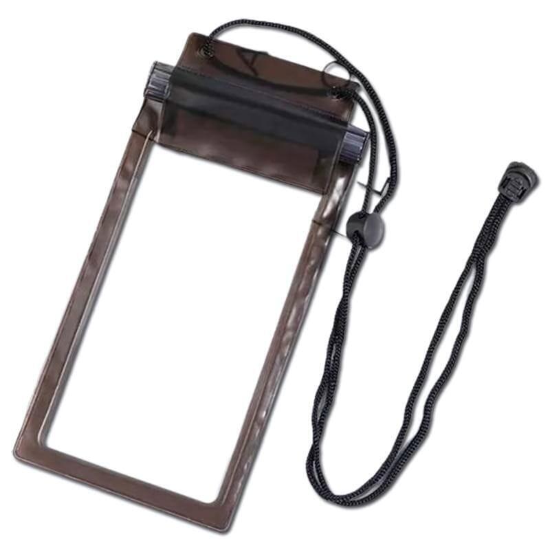 Funda Móvil Impermeable Acuática Colgante Universal Negro
