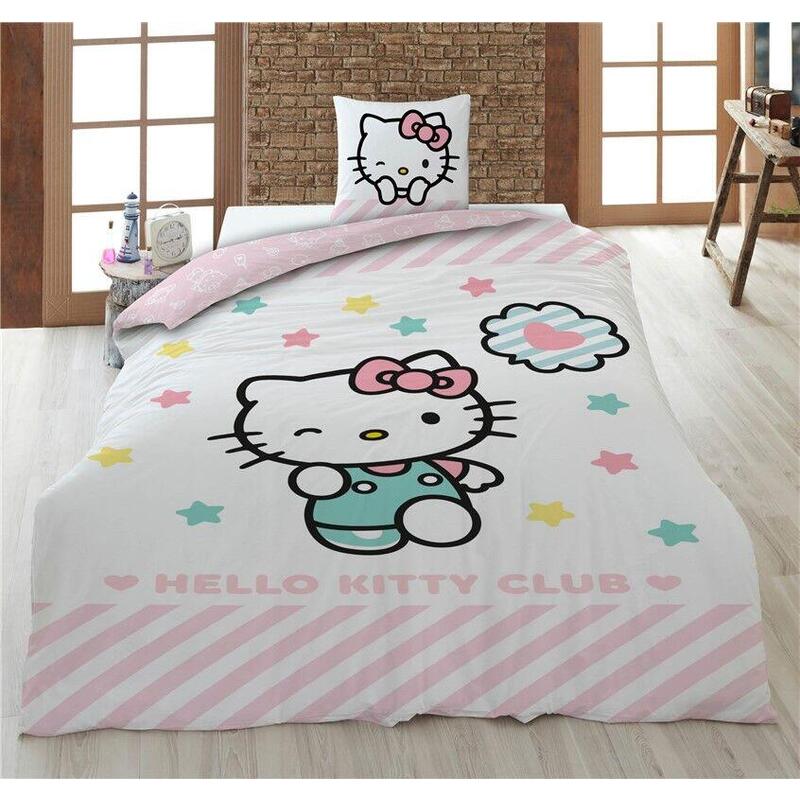 Funda Nordica Hello Kitty Cama 90cm Algodon