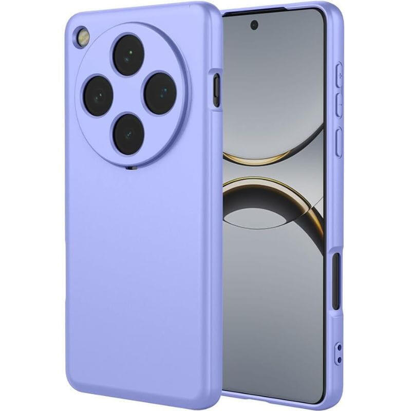 Funda Oppo Find X8 5g Square Liquid Premium Con Cubre Cámara Lavanda