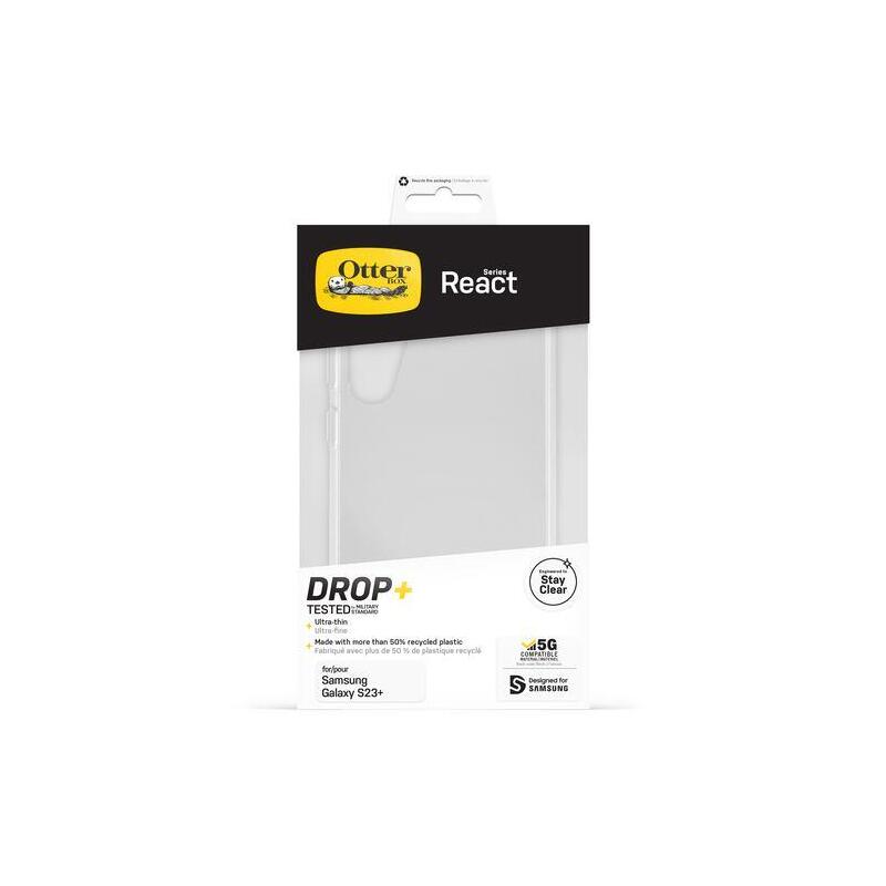 Funda Otterbox React Para Samsung Galaxy S23+ Transparente