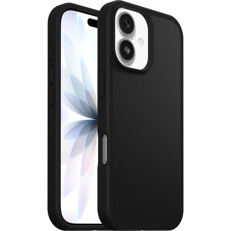 Funda Otterbox React Series Magsafe  Para Iphone 17, Resistente A Golpes Y Caídas,Ultra-Fina, Protectora,Testada Con Los Estándares Militares Anticaídas, Negro, Sin Caja Retail