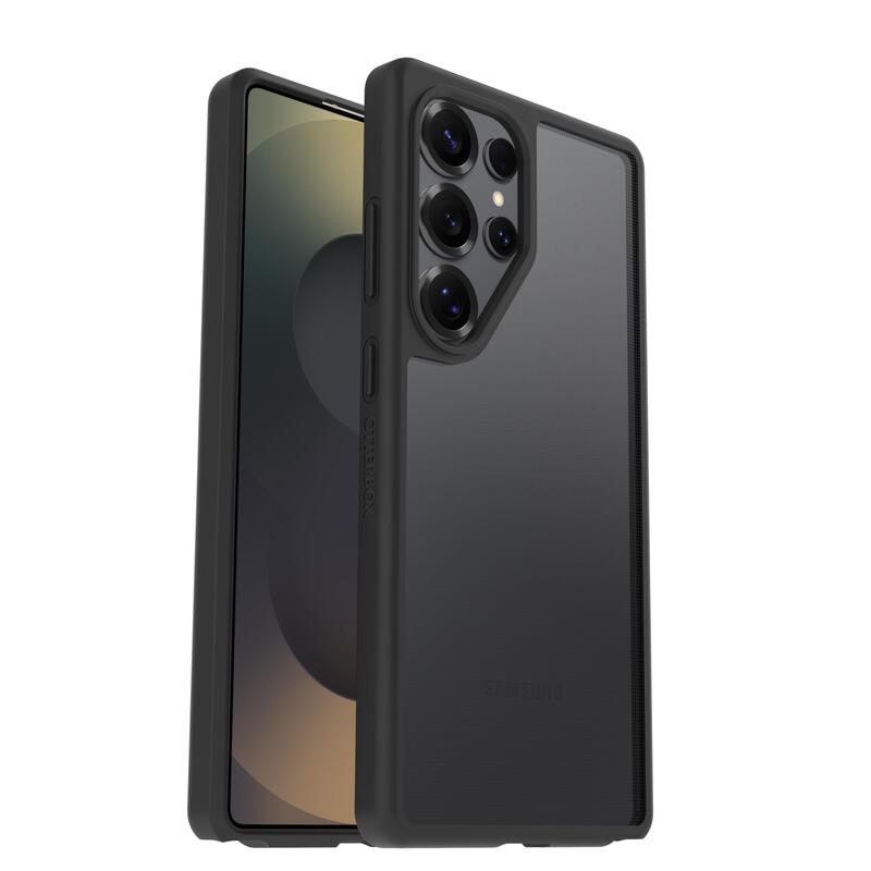 Funda Otterbox React Series  Plástico Cristal Negro Para Samsung Galaxy S25 Ultra