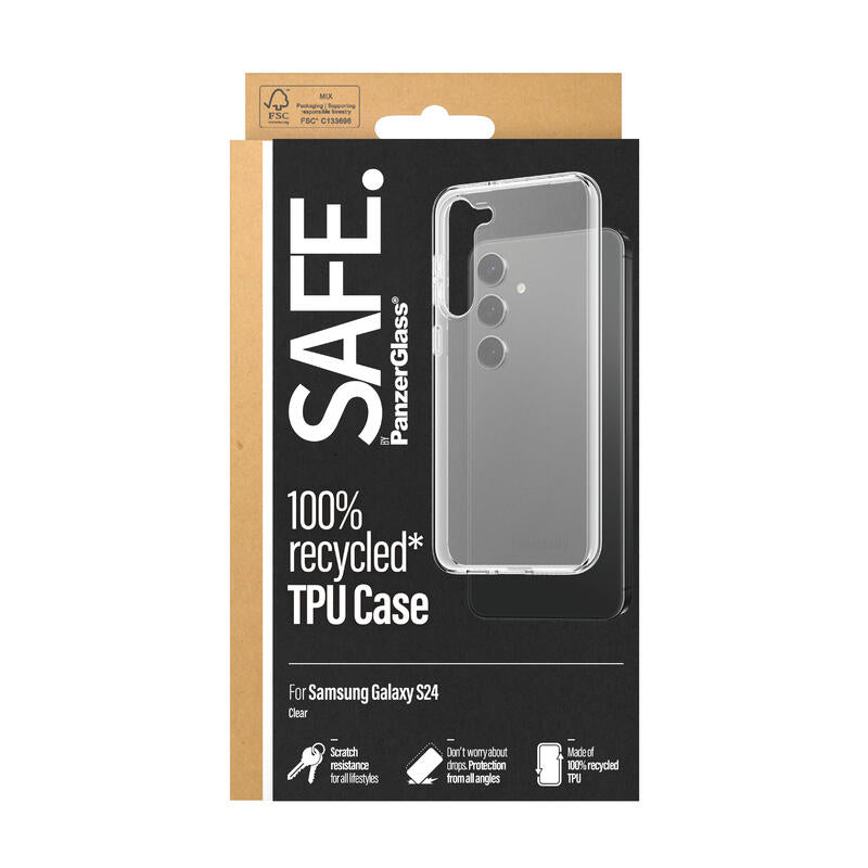 Funda Panzerglass Safe. Bundle Galaxy S24 (Case+Glas)