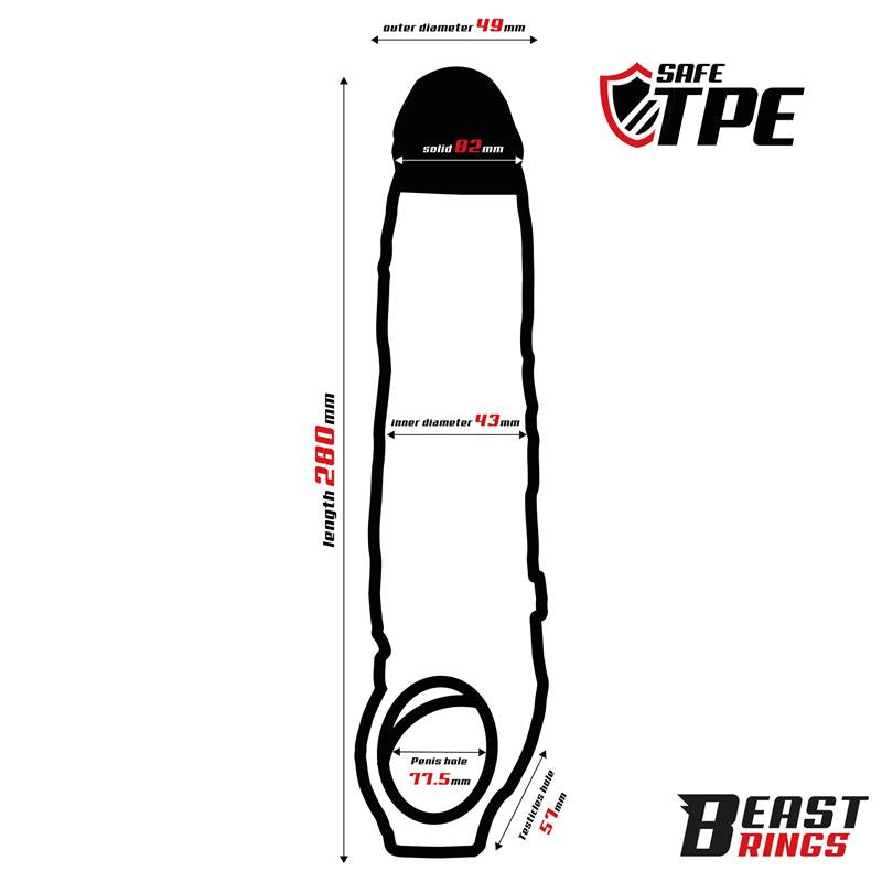 Funda Para El Pene 28 Cm