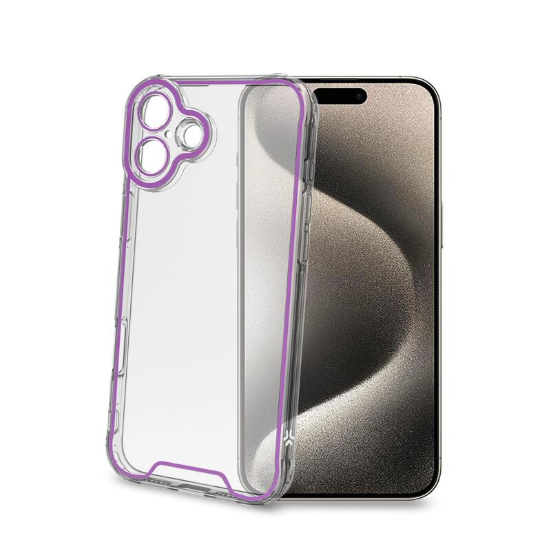 Funda Para Móvil Celly Iphone 16 Plus Transparente