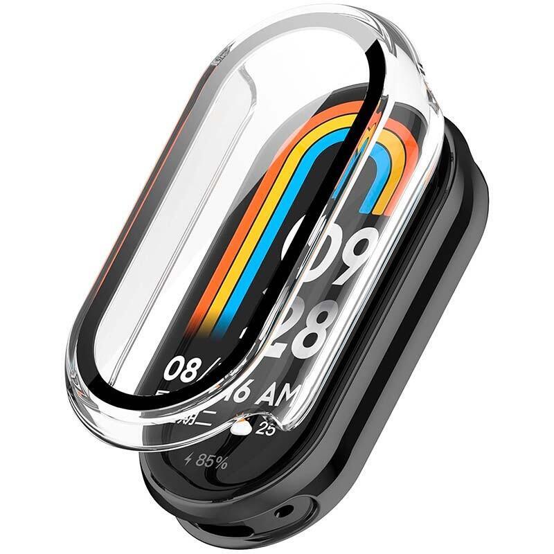 Funda Pc + Cristal Templado Xiaomi Mi Smart Band 9 Transparente
