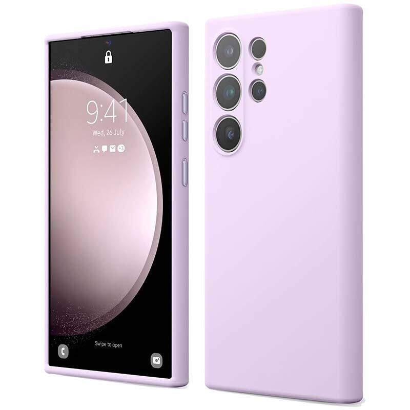 Funda Samsung Galaxy S25 Ultra 5g Square Liquid Premium Lavanda