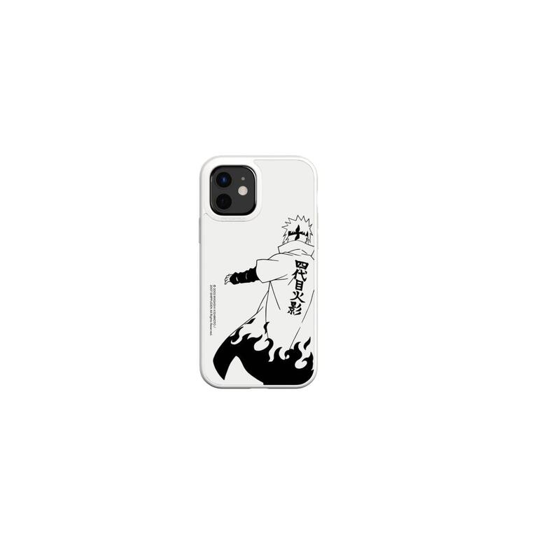 Funda Solidsuit Para Apple Iphone 13 Pro - Blanco - Naruto Shippuden - Sketch Yondaime - Rhinoshield(Tm) **