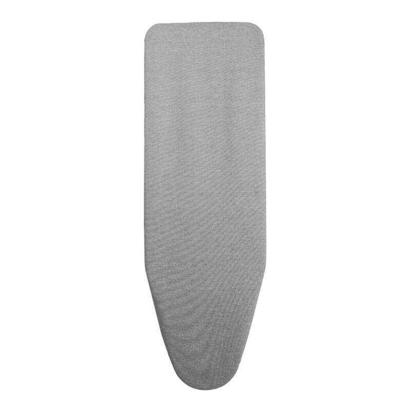 Funda Tabla Planchar Con Muletón 120 X 42 Cm Plomo