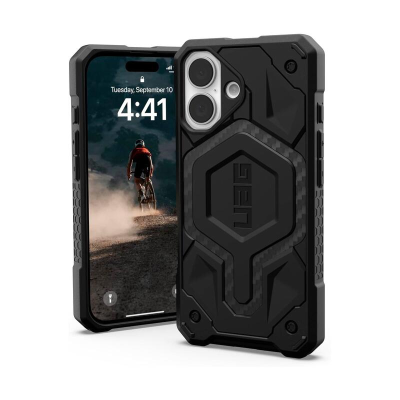 Funda Uag Ringo Monarch Carbon Fiber Apple Iphone 16
