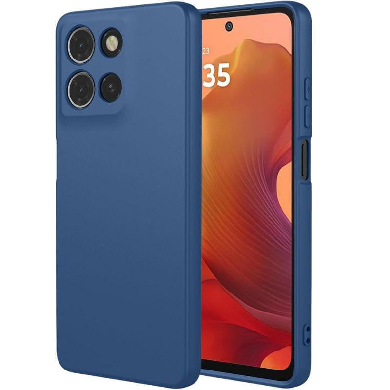 Funda Xiaomi Poco C85  Square Liquid Premium Azul