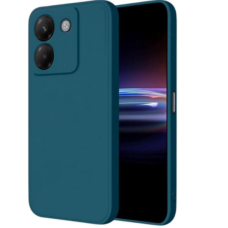 Funda Xiaomi Poco M7 Pro 5g Square Liquid Premium Azul