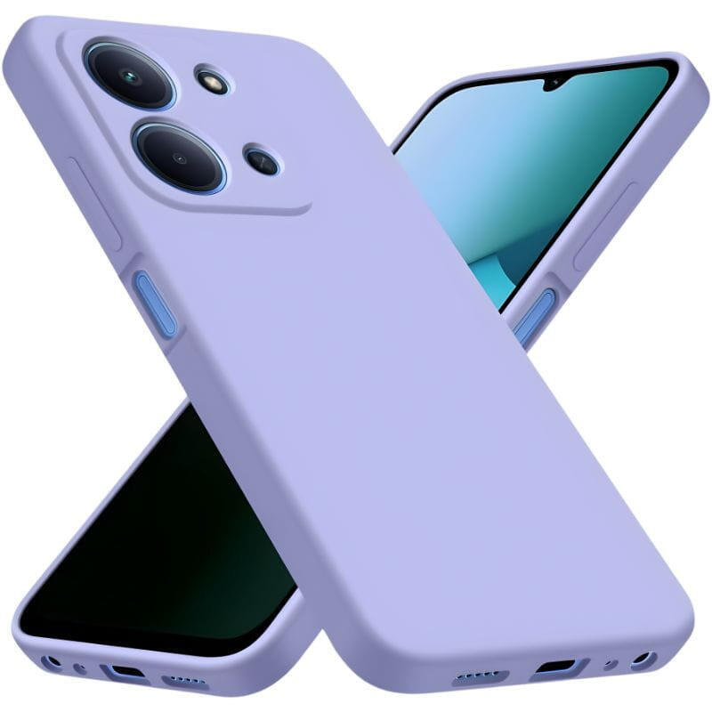 Funda Xiaomi Redmi 15c 4g/5g Square Liquid Premium Lavanda