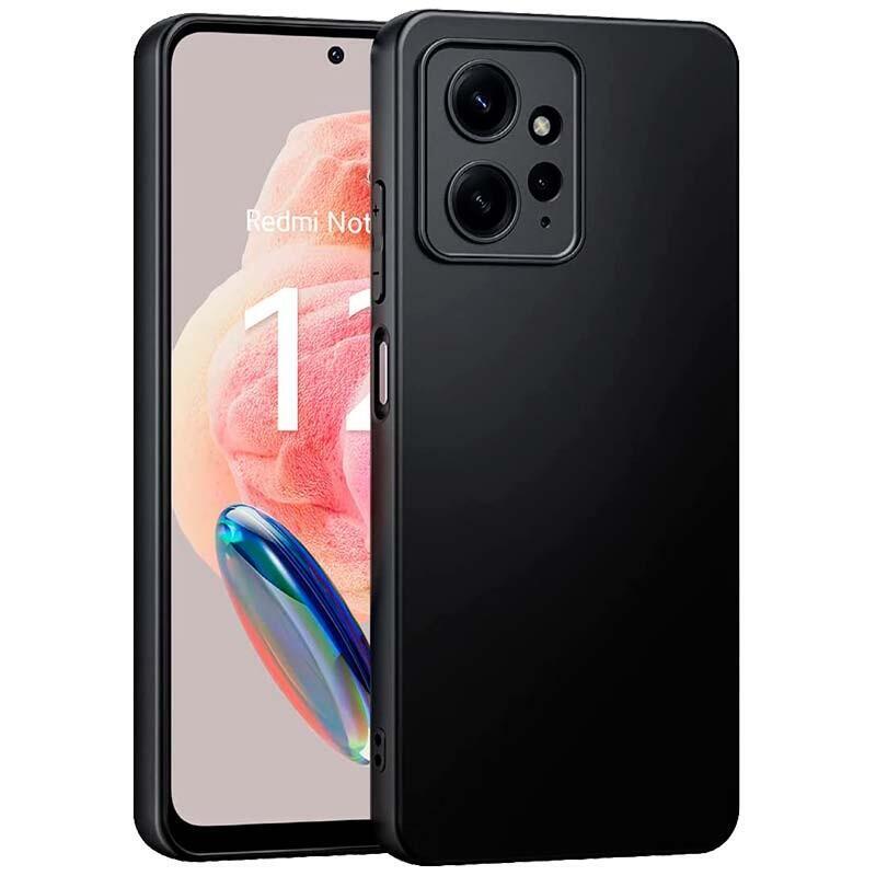 Funda Xiaomi Redmi Note 12 4g Square Liquid Premium Negro