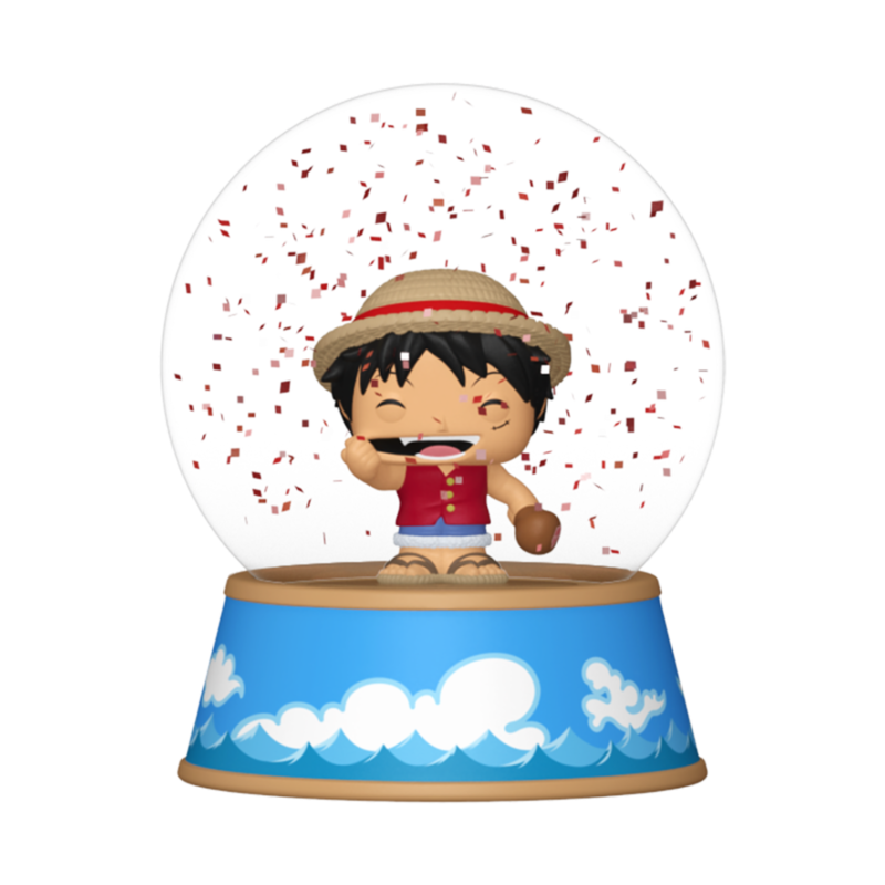 Funko Pop Assortment Mini Glitter Globes: One Piece 12 Unidades