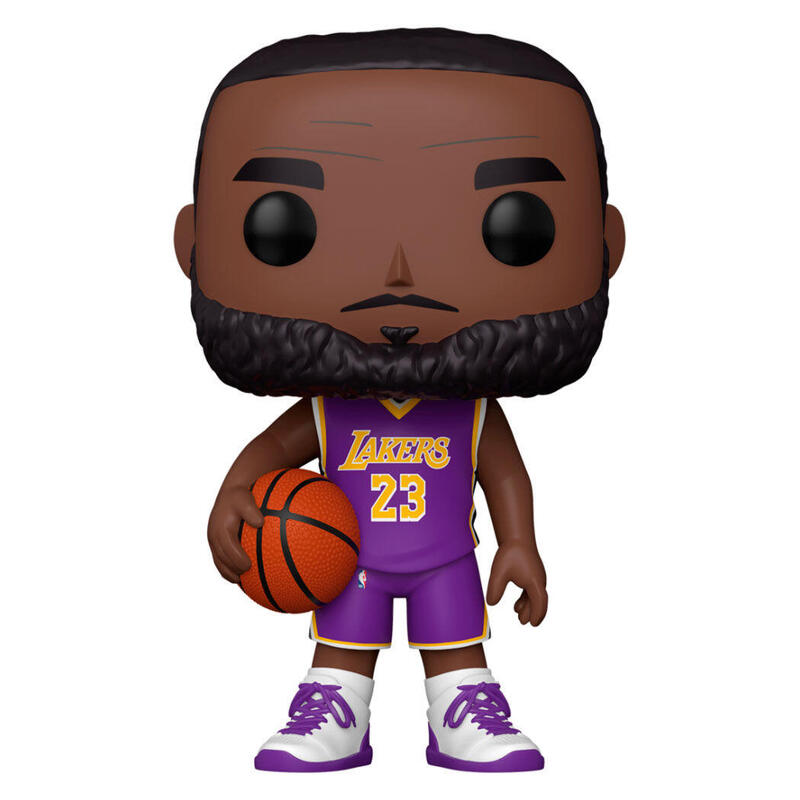 Funko Pop Deportes Nba Lebron James Jersey Morado Lakers 52359