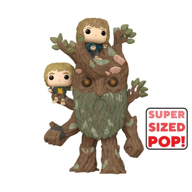 Funko Pop Super Cine El Señor De Los Anillos Barbol Con Merry Y Pippin 80834