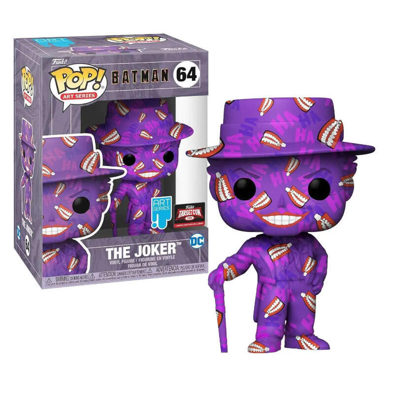 Funko Pop The Joker 64 - Batman Art Series Edición Especial - 889698601030