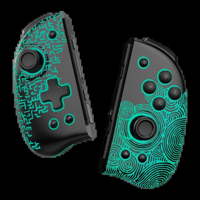 Funlab Luminous Wireless Joy-Pad Negro Switch Bluetooth Botones Programables Mando De Videojuegos Inalámbrico