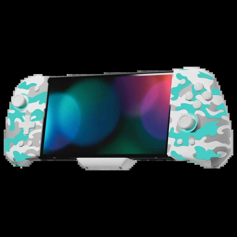 Funlab Luminpad Wireless Gripcon Camuflaje Blanco Para Switch/Switch Oled Botones Programables Mando Inalámbrico