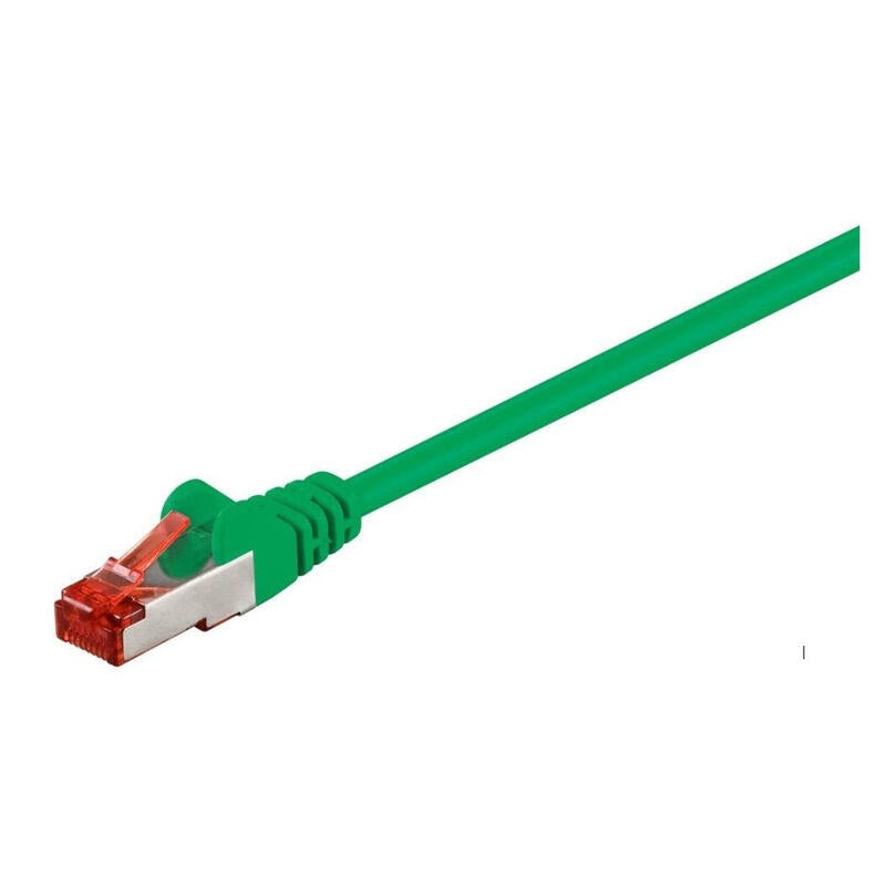 F/Utp Cat6 7.5m Green Pvc Outer Shield : Foil Screening