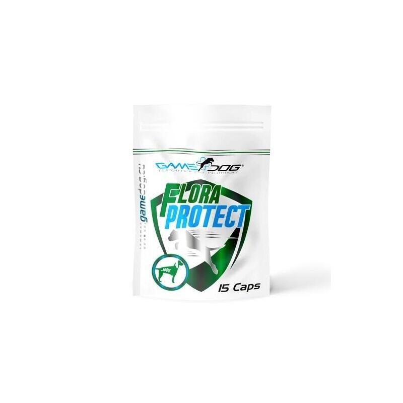 Game Dog Flora Protect - Suplementos Para Perros Y Gatos - 15 Cápsulas