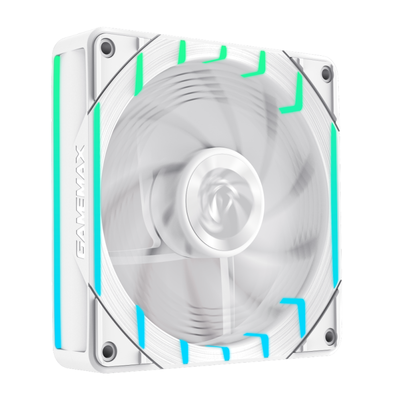 Gamemax  Case Fan  Tornado T12 Argb-Rw  White