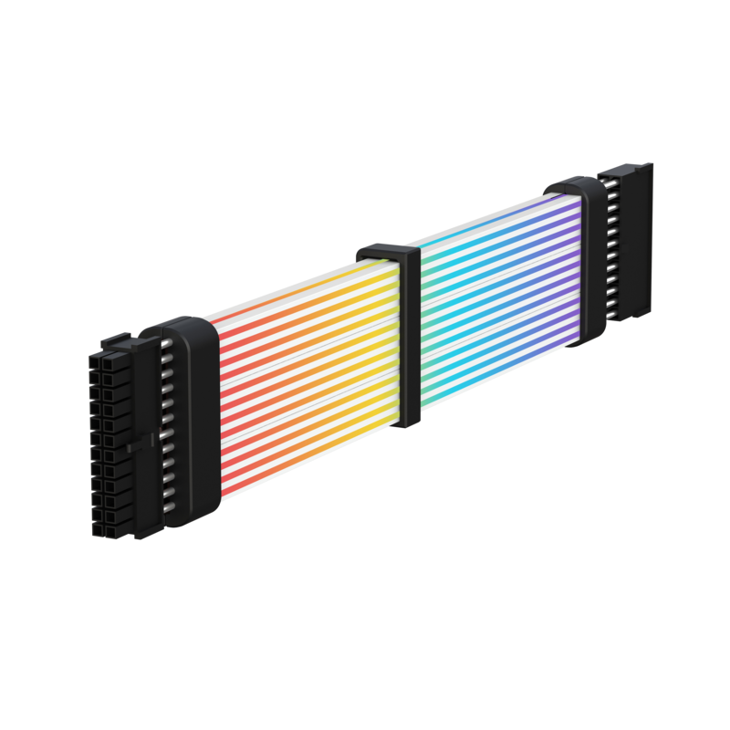 Gamemax  Psu Extension Cable  Mb 24pin-B  Black