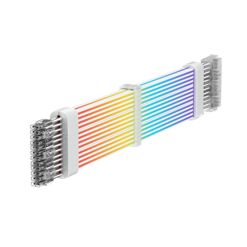Gamemax  Psu Extension Cable Vga 3x8pin-B  White