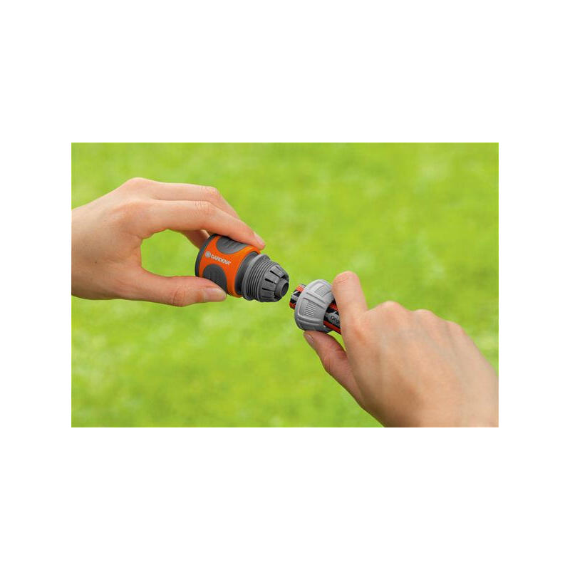 Gardena Conector Para Manguera  13 Mm (1/2 ") - 15 Mm (5/8"), 18213-50