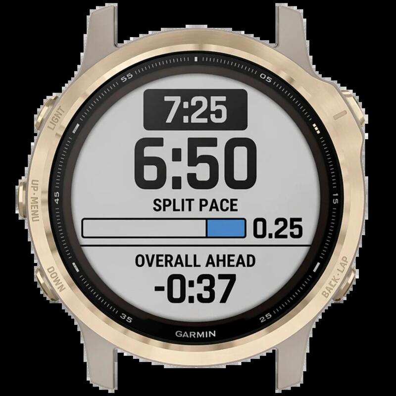Garmin Fenix 6s Pro Solar Gris Arena 42mm Reloj Inteligente Renovado - Estado Premium