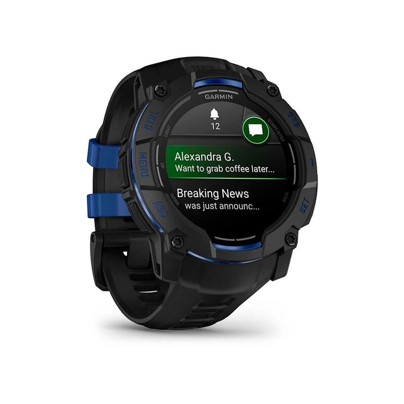 Garmin Instinct® 3 Negro Con Correa Negra Smartwatch 50mm Amoled