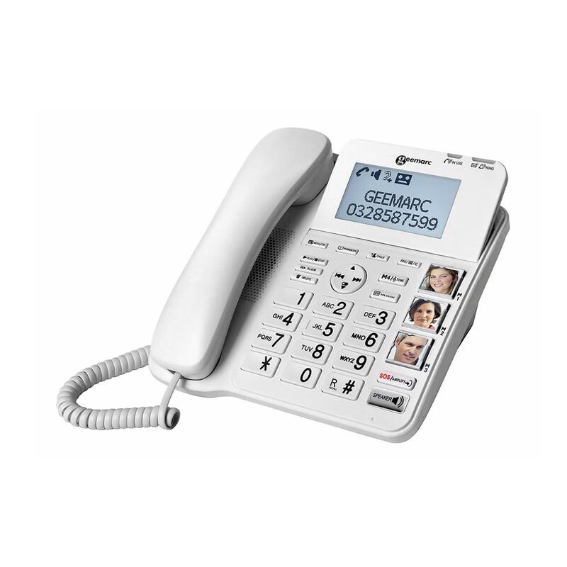 Geemarc Cl595 Schnurgehndenes Telefon