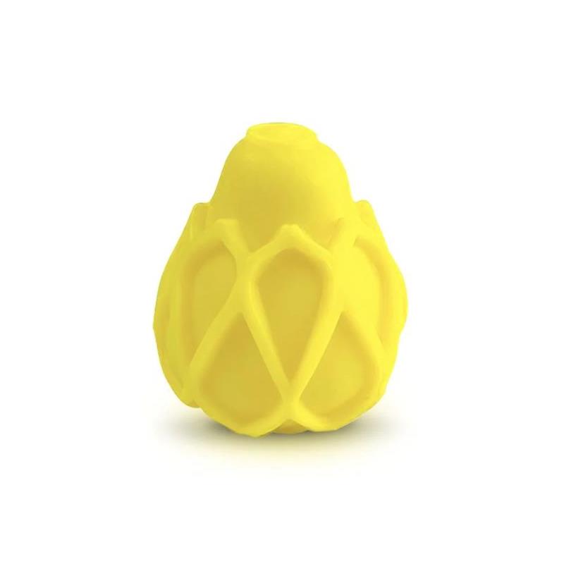 G-Vibe - Huevo Masturbador Texturado Reutilizable Amarillo