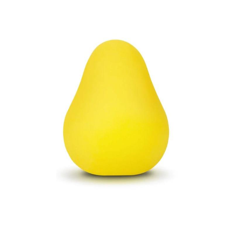 G-Vibe - Huevo Masturbador Texturado Reutilizable Amarillo