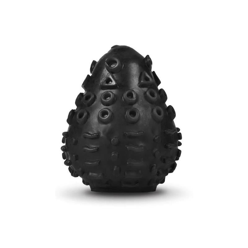 G-Vibe - Huevo Masturbador Texturado Reutilizable Negro