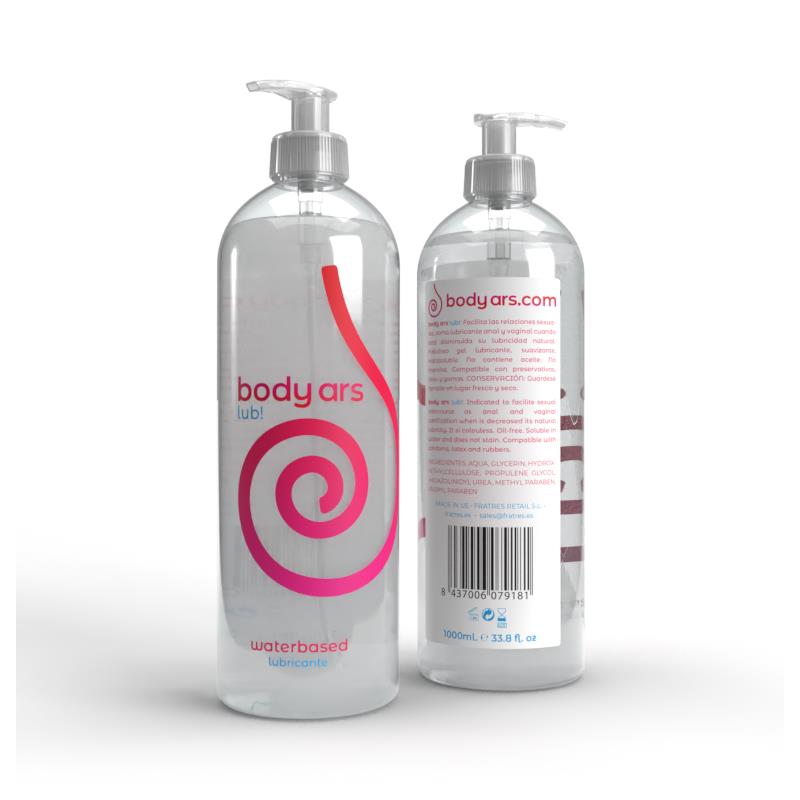 Gel Lubricante Base De Agua Natural Dosificador 1000 Ml