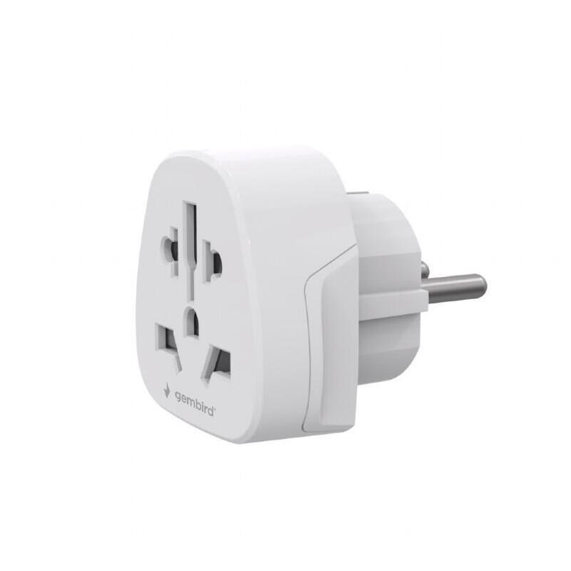 Gembird Ac Power Adapter World - Eu Schuko Socket Plug 15 A