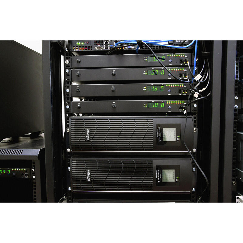Gembird Eg-Upsrack-12 Ups Energenie-Gembird Rack 19 3.4u, 2000va, Pure Sine, 6xiec, 1xschuko230v, Lcd