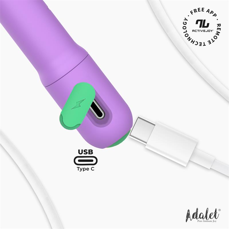 Gently Estimulador Punto G Con App Lavanda