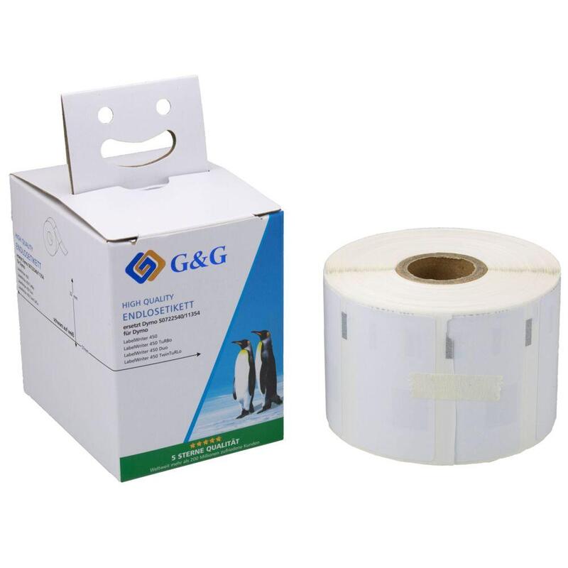 G&G Etiquetas 1.000 Unidades Para Dymo 11354/ S0722540 32x57mm