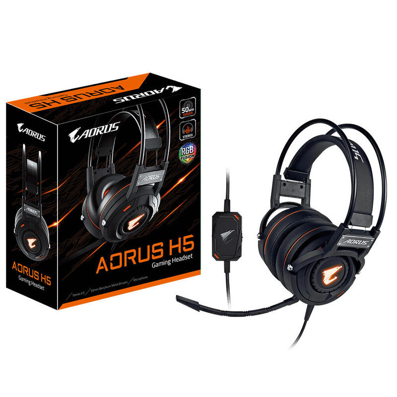 Gigabyte  Auriculares Gaming Headset Aorus H5 (Gp-Aorus H5)