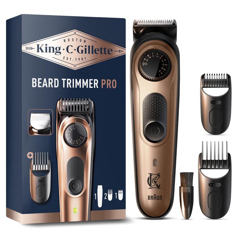 Gillette King C. Beard Trimmer Pro Eléctrico Barttrimmer