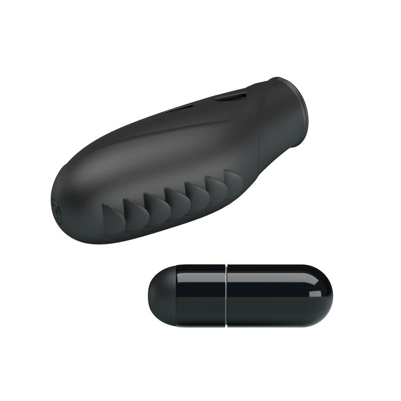 Pretty Love - Gilo Vibrador De Dedo Silicona Negro