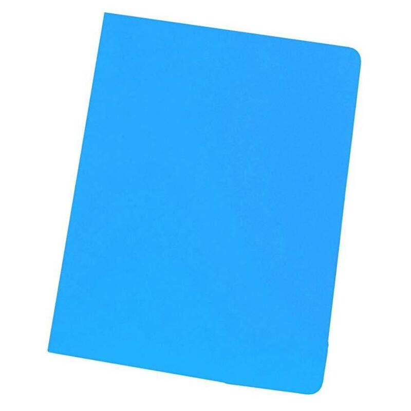 Gio Subcarpeta Simple Cartulina Azul Intenso Folio 250gr -50u-