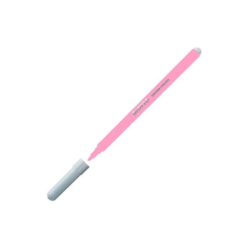Giotto Rotulador Turbo Color Caja De 12 Rosa