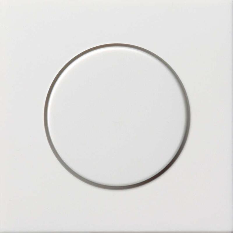 Gira 0650112 Cubierta Drehdimmer Superficie Interruptor Blanco Puro