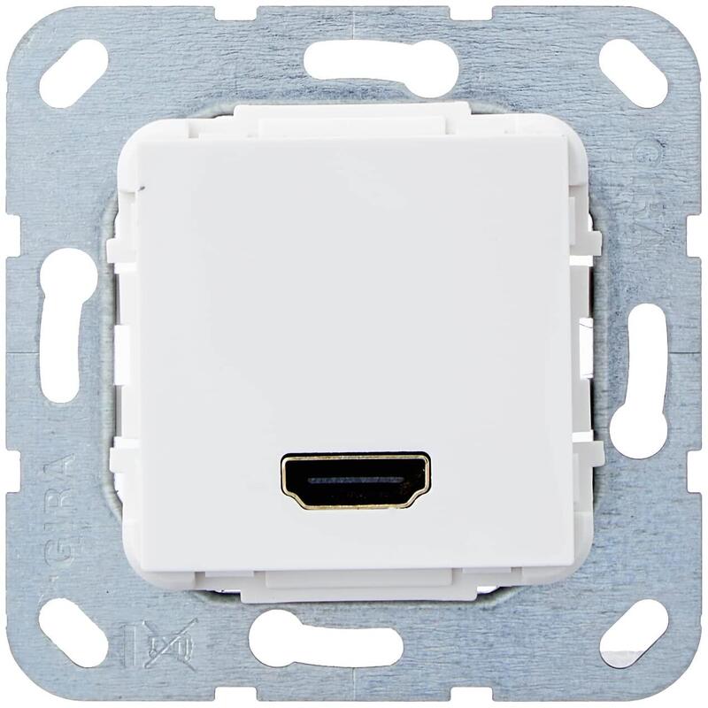Gira 566903 Hdmi Gender Changer Einsatz Reinweiss