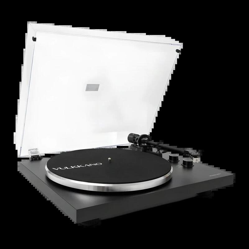 Gira-Discos Vulkkano Td10 Bluetooth Usb Negro