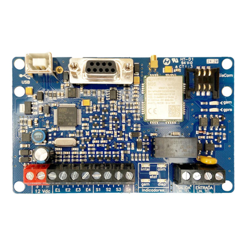 Gl-Seguridad Siscom-S/F-A/V Transmisor De Alarmas Universal Gsm-Gprs. Alimentación A 12v. Incluye Antena